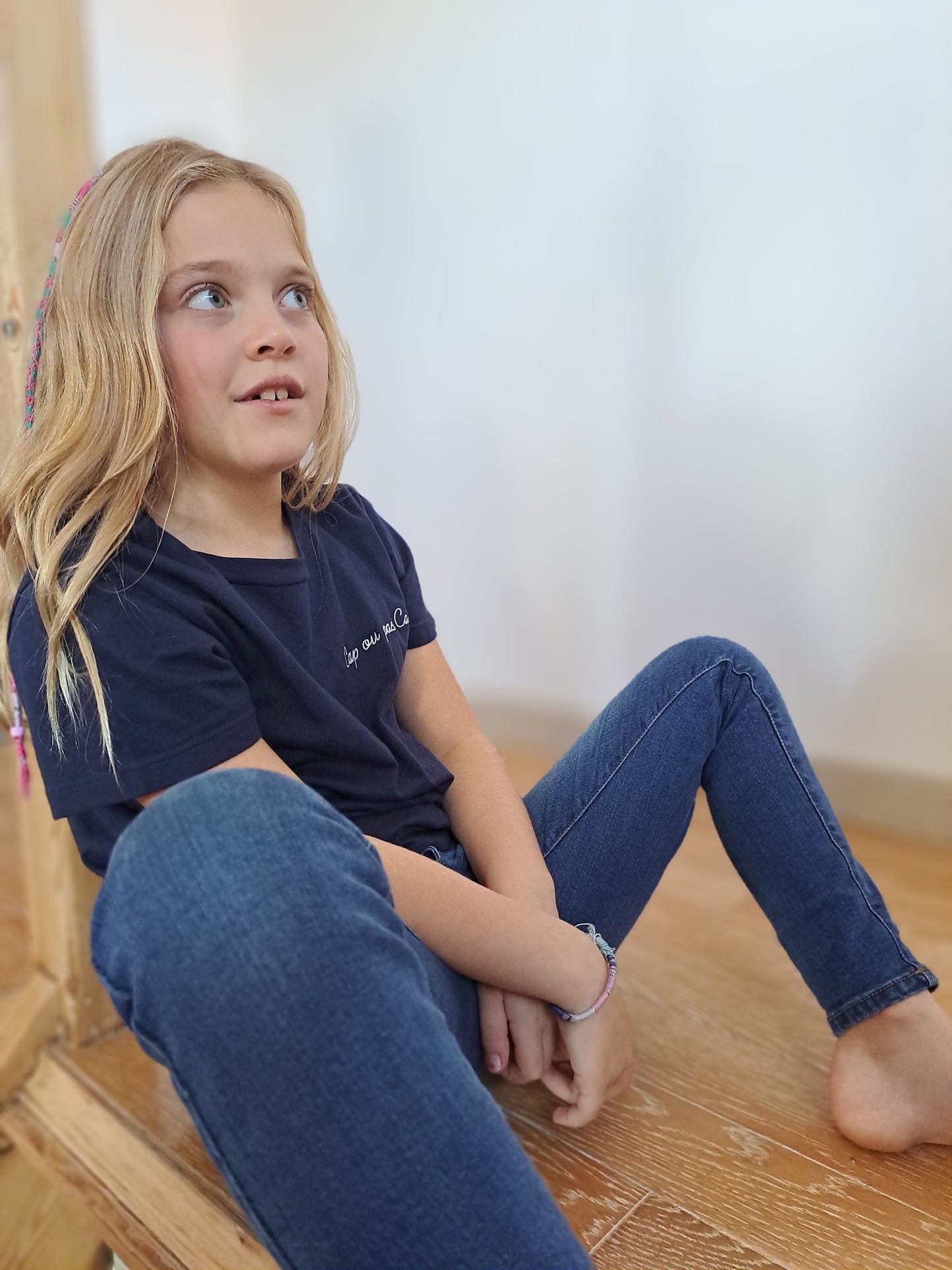 Tee-shirt Cap ou pas Cap. Enfant Fille / Garçon (unisexe)