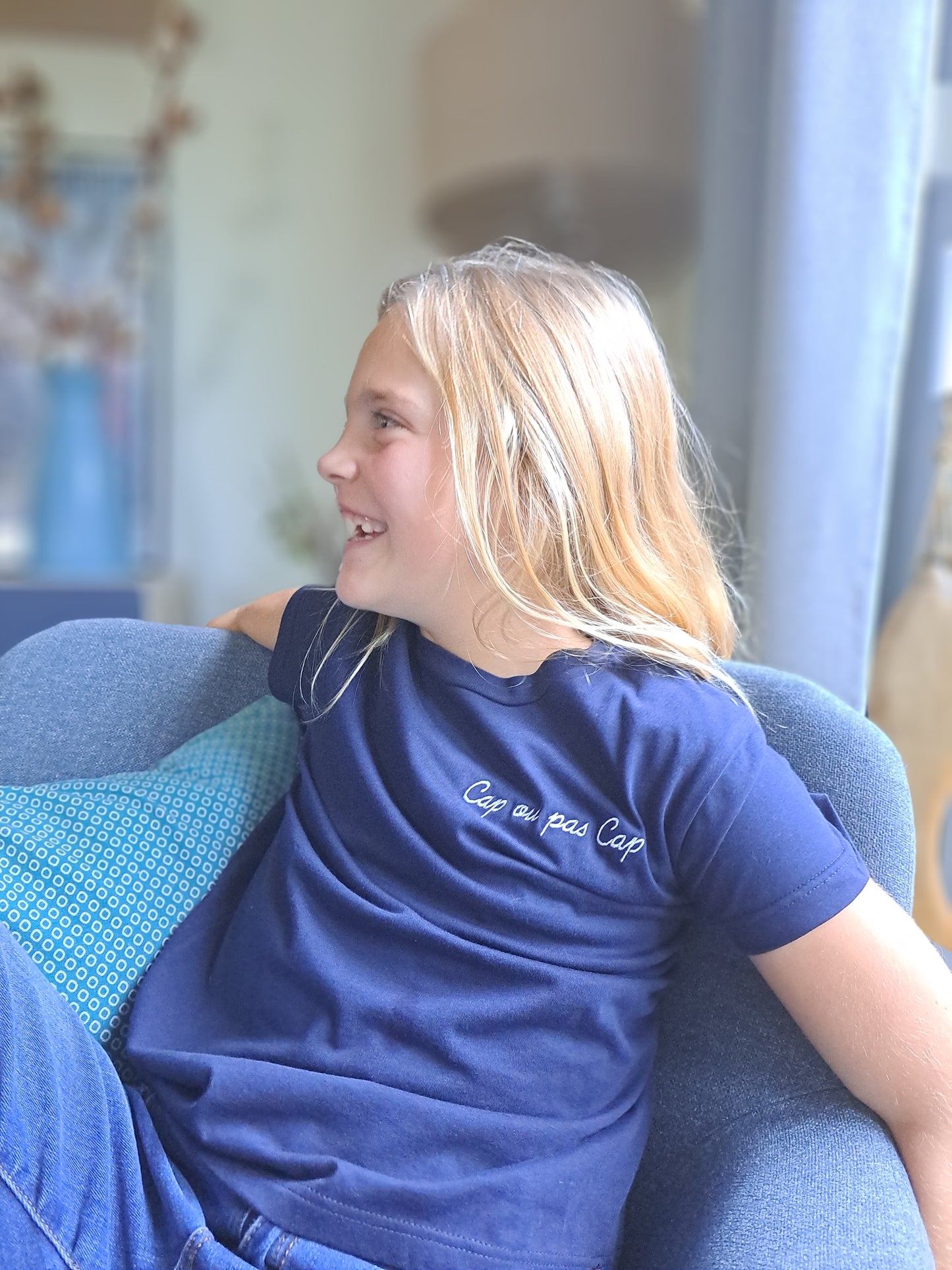 Tee-shirt Cap ou pas Cap. Enfant Fille / Garçon (unisexe)