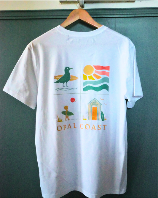 Teeshirt summer adulte blanc